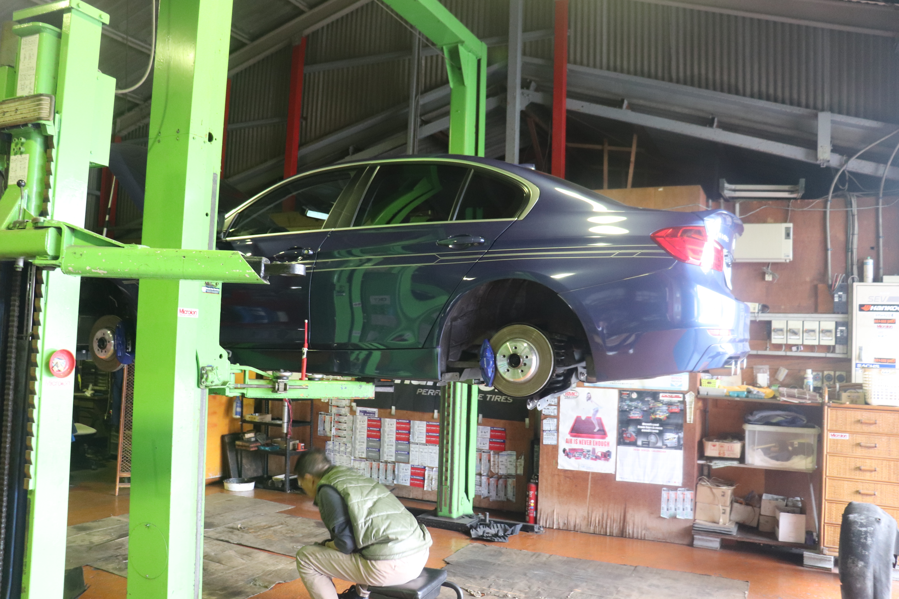 BMW アルピナ F30 D3 ブレーキキャリパーオーバーホールのご感想!