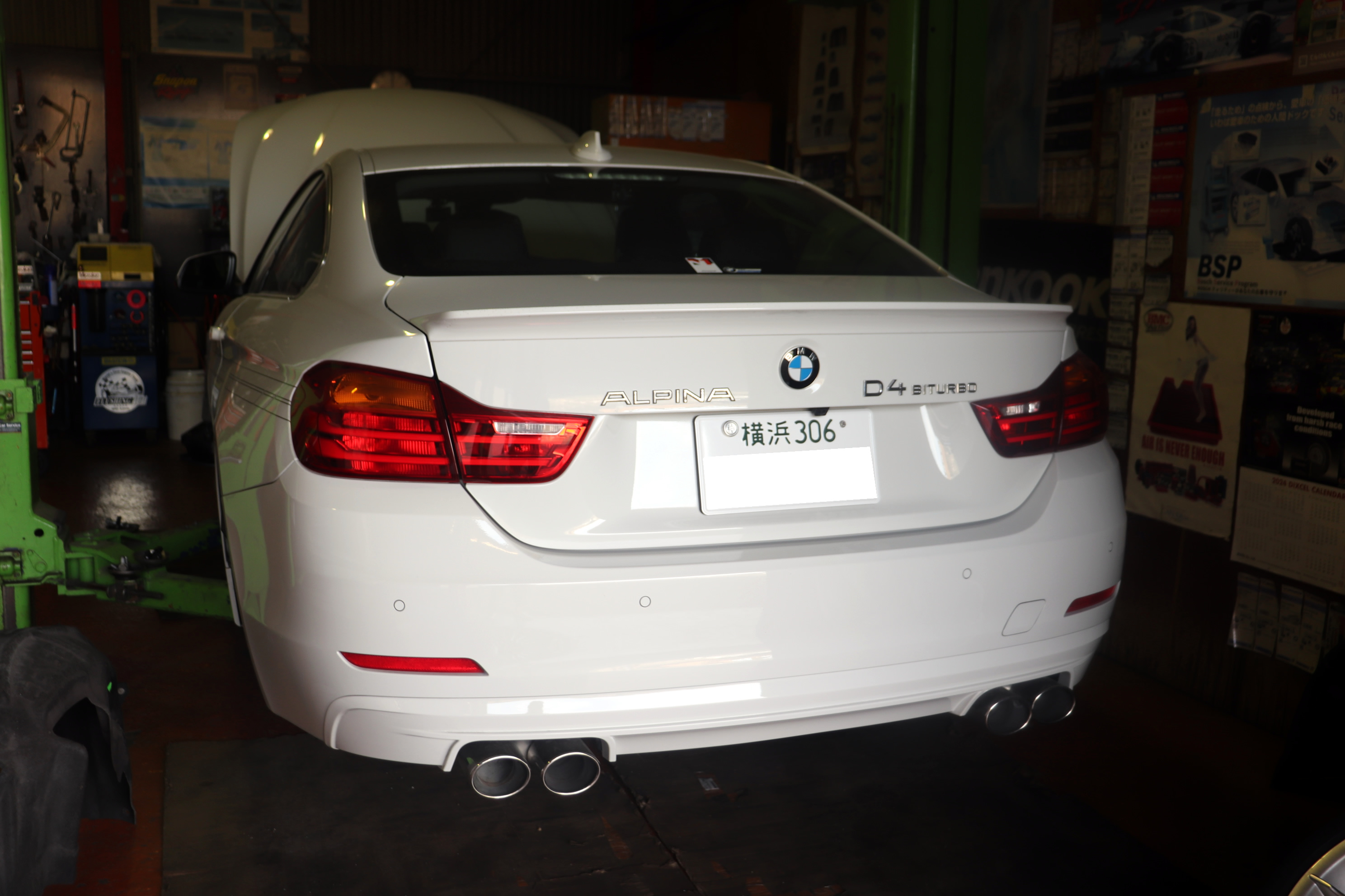 BMW  F32 アルピナD4 メンテナンス