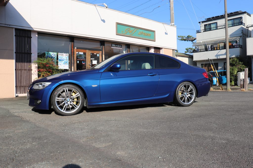 BMW E92 メンテナンスです。